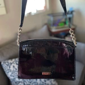 Kate Spade New York Black Leather Shoulder Bag